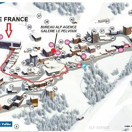 Lejlighed Le France - 2/3 Pers - Le France - 305fr - Plagne Centre Mae-1694